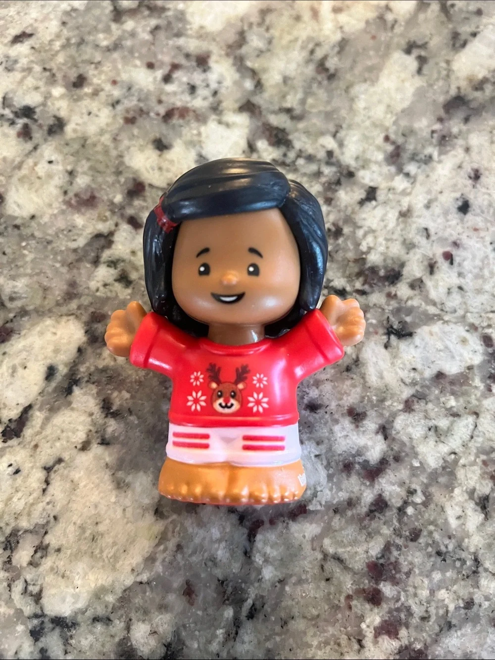 Fisher-Price Little People Holiday Sweater Figures – Red & White